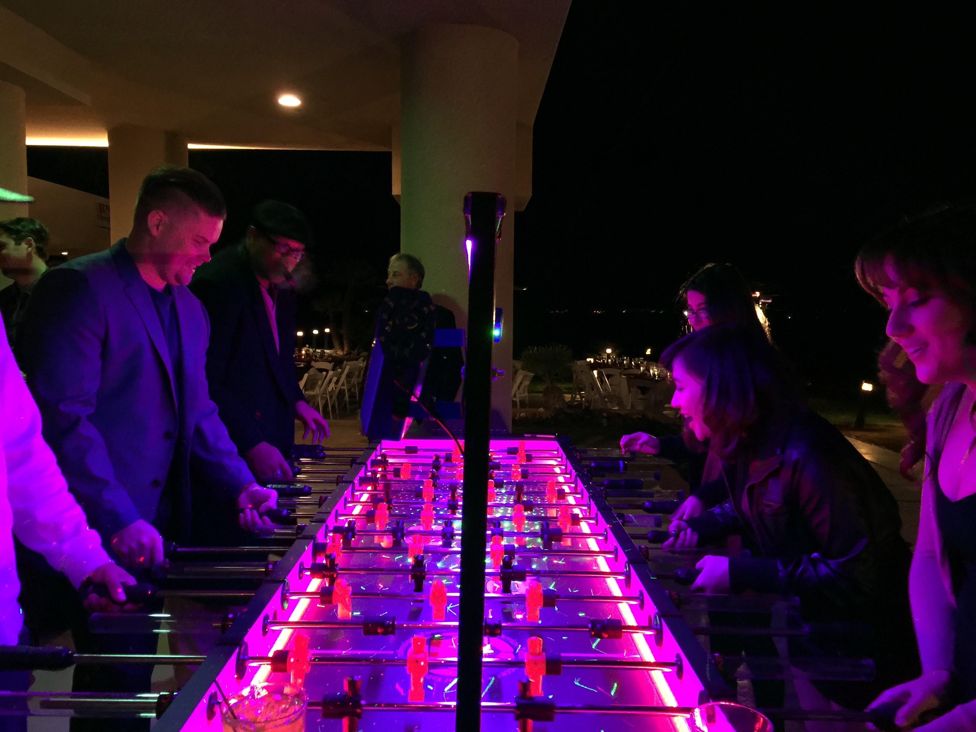 8 Player LED Foosball Image